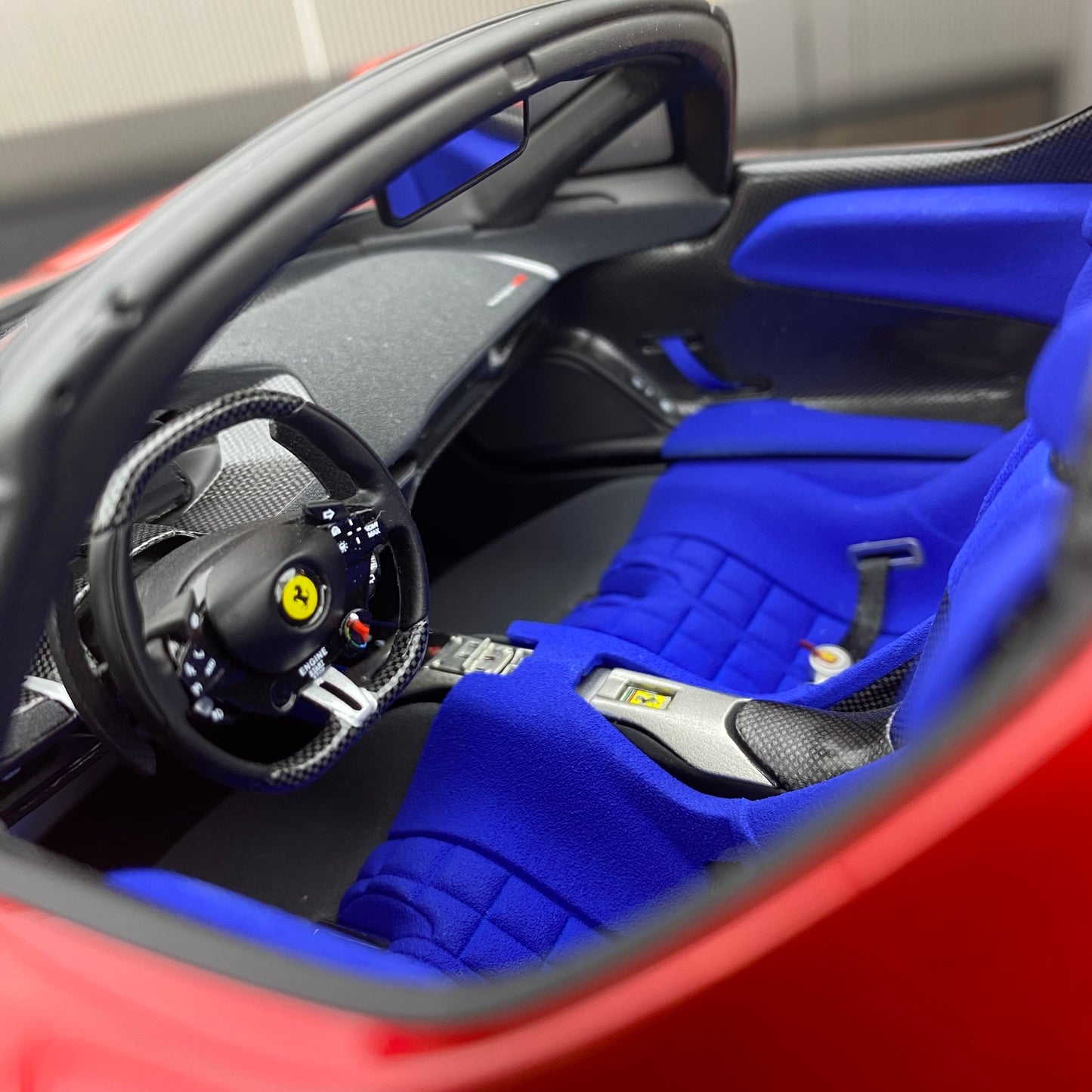 BBR 1/12 Ferrari SP3 Ferrari Daytona SP3 supercar simulation car model ornaments