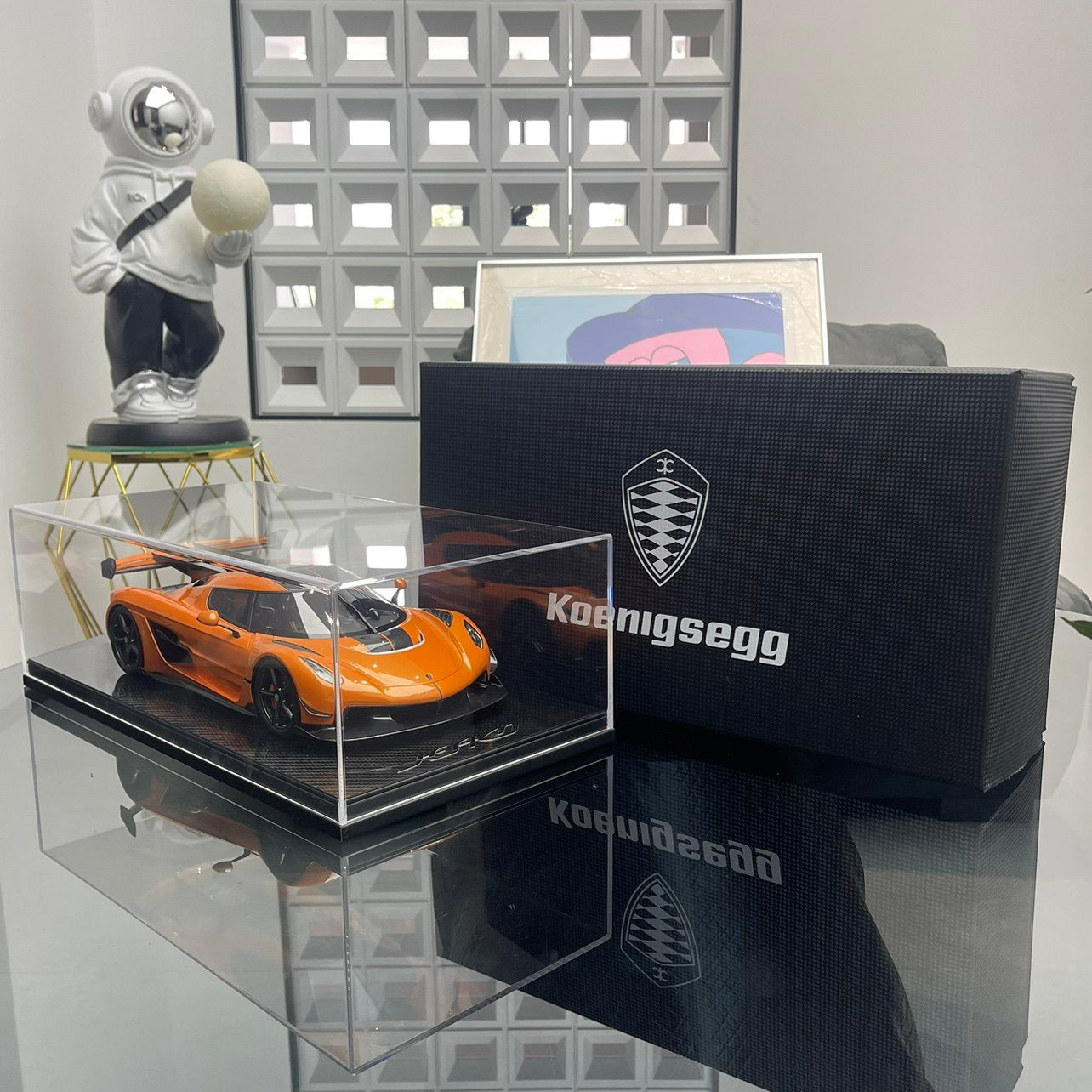Frontiart 1/12 Koenigsegg JESKO supercar resin car model collection ornaments