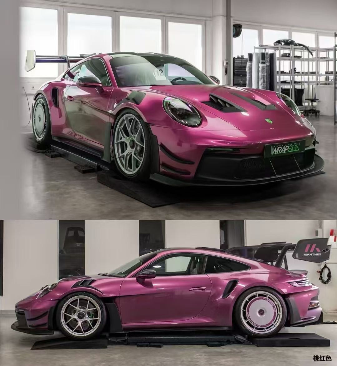 Vip Scale Models 1/18 Porsche 911 GT3 RS - Manthey Racing modified resin model.