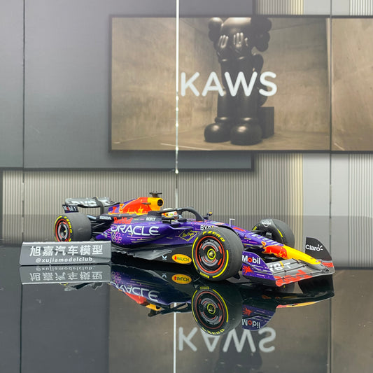MINICHAMPS 1/18 ORACLE RED CULL RACING RB19 MAX VERSTAPPEN GANADOR DEL GP DE LAS VEGAS 2023
