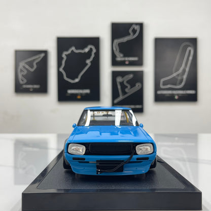 OTTO 1/18 Nissan Skyline 2000 GT-R (KPGC110) by LB-Works - Blue (OT1210)