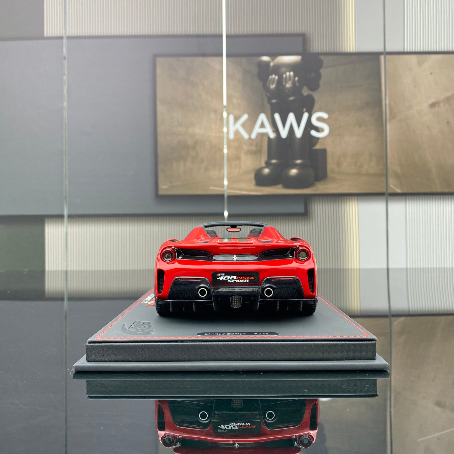 BBR 1/18 Ferrari 488 pista Spider convertible limited edition car model