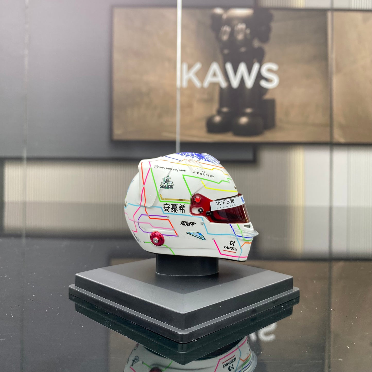 SPARK 1/5 Helmet 2024 Chinese Grand Prix Saobo Team Zhou Guanyu    5HF155