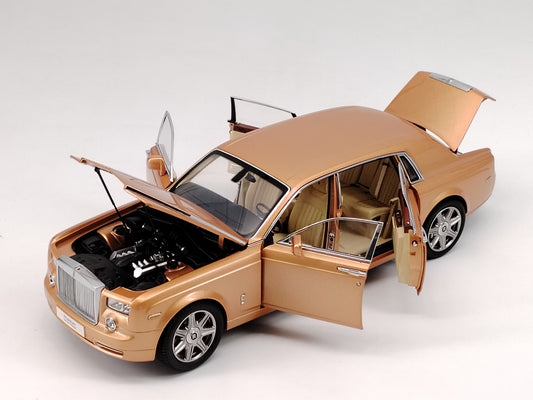 Kyosho 1/18 Rolls-Royce Phantom Gold Alloy Model Car