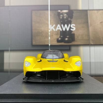 Topspeed 1/18 Aston Martin Valkyrie Sunburst simulation car model ornament