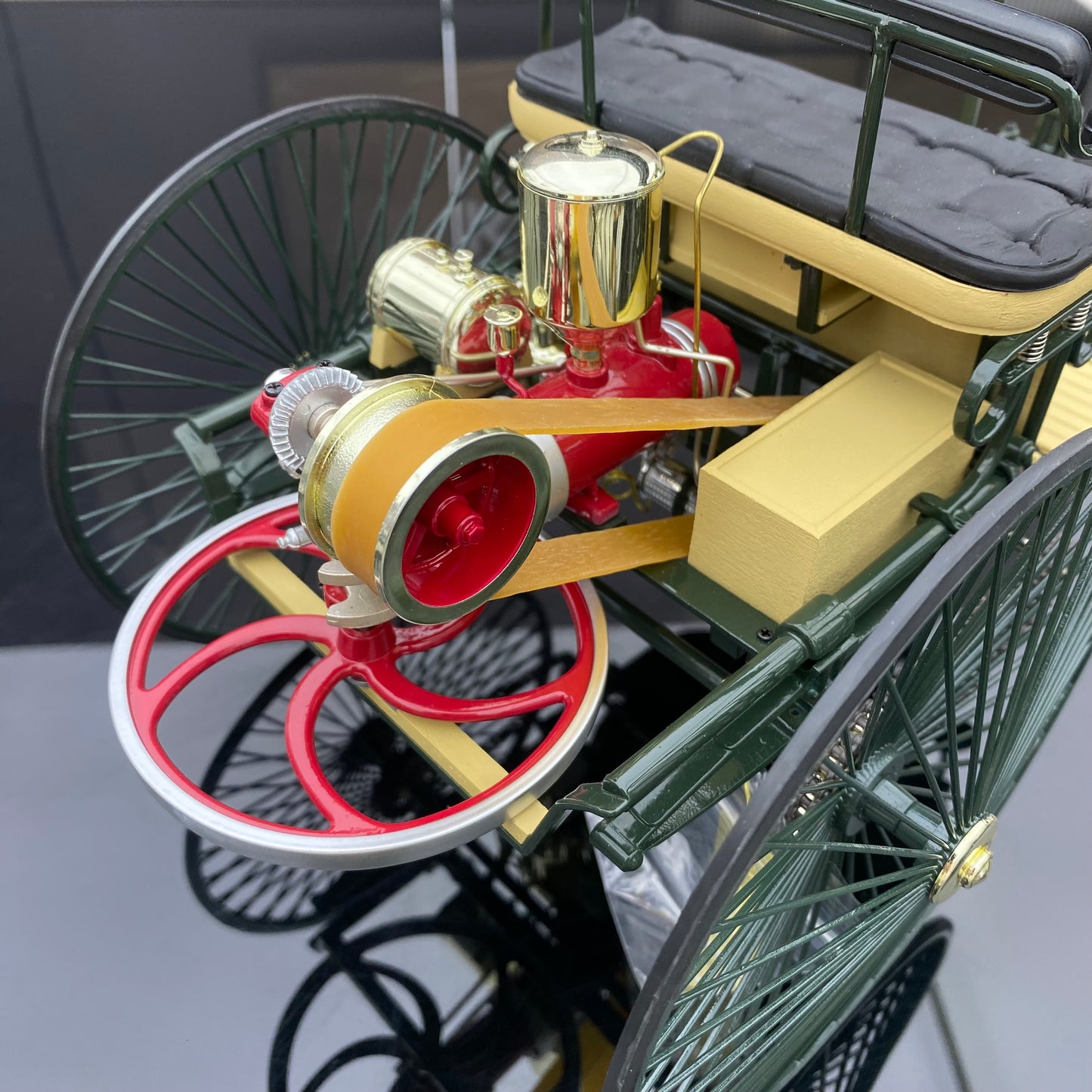TIME TOP 1/8 Mercedes-Benz No. 1 classic car simulation car model birthday gift ornaments