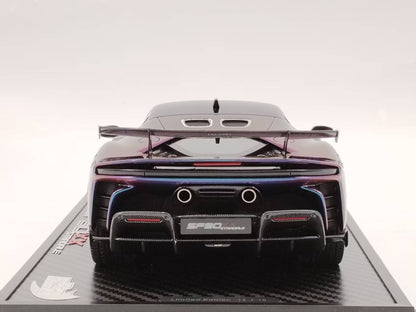BBR 1/18 Ferrari SF90 XX Stradale Color-Changing Purple Resin Model Car P18237CHA1