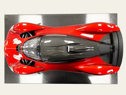 Frontiart 1/8 Aston Martin Valkyrie Candy Red Limited Edition Car Model Ornament