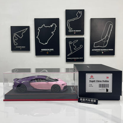 BBA MODEL 1/18 Bugatti Chiron Profilée – Pink