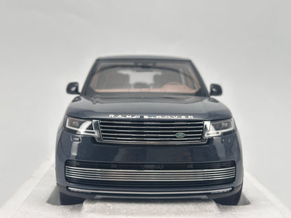 LCD 1/18 Land Rover Range Rover SV Autobiography Long Wheelbase Blue Alloy Car Model
