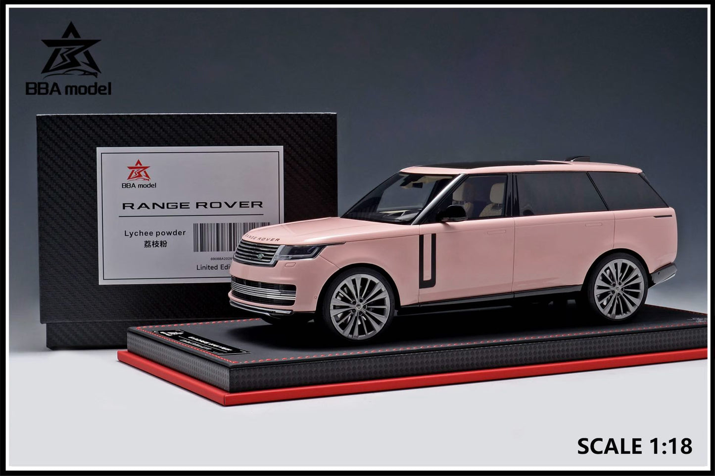 BBA model 1/18 Land Rover Range Rover Autobiography Long Wheelbase resin car model