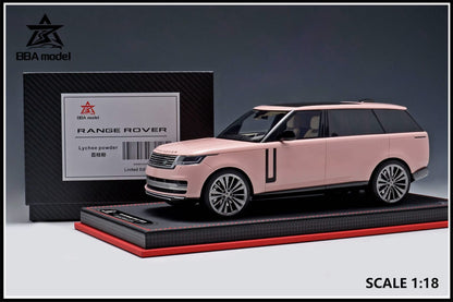 BBA model 1/18 Land Rover Range Rover Autobiography Long Wheelbase resin car model