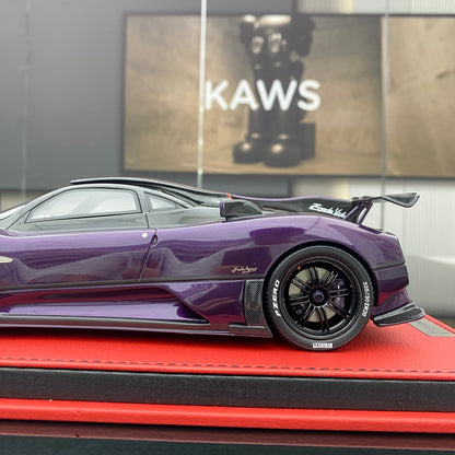 PEAKO 1/18 Pagani Zonda Viola(1 of1) Purple Limited Edition Car Model Ornament Gift