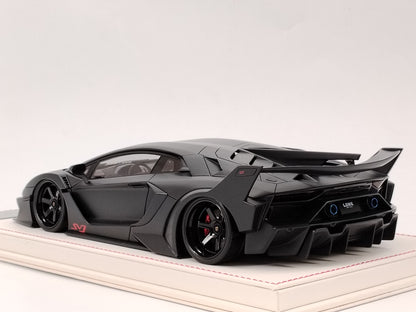 DG 1/18 Lamborghini Aventador GT EVO Black Carbon Limited Edition Die-cast Model Car