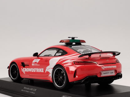 MINICHAMPS 1/18 Mercedes-Benz AMG GT-R F1 Safety Car 2021 Red Paint Alloy Car Model 155036095
