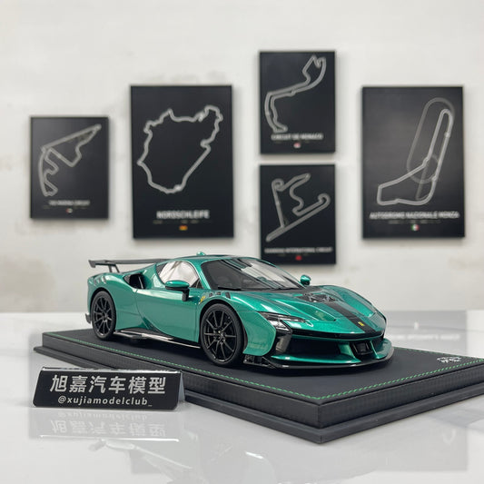 BBR 1/18 Ferrari SF90 XX Stradale – Jewel Green Metallic (P18237O)