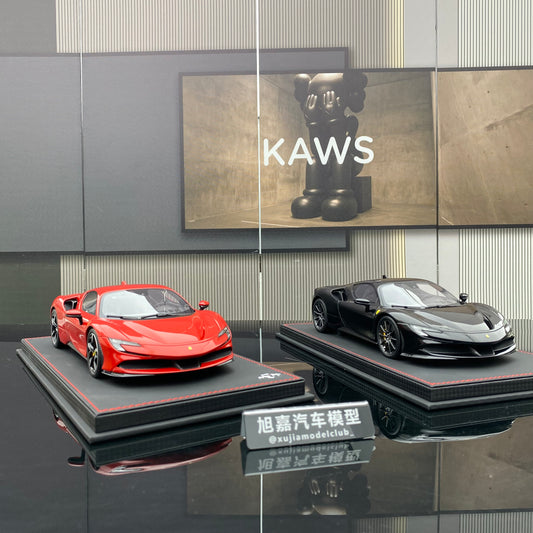 BBR 1/18 Ferrari SF90 Stradale Limited Edition Simulation Car Model Ornaments
