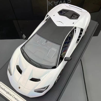 GL MODEL 1/12 Lamborghini Centenario blanco que cambia de color