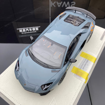 MAKE UP 1/18 Lamborghini Aventador LP750-4 SV limited edition car model