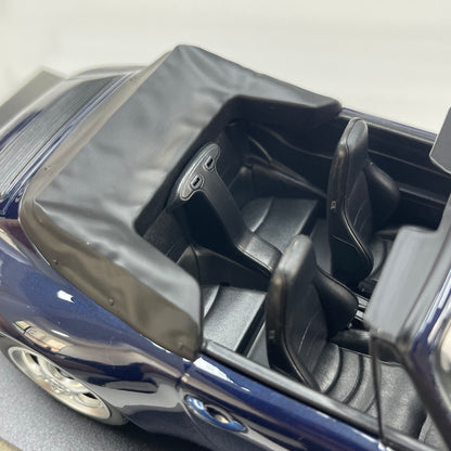 MINICHAMPS 1/18 Porsche 911 (993) Cabriolet, Metallic Blue (155061130)