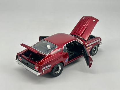 ACME 1/18 Ford Mustang BOSS 429 Red Paint Die Cast Car Model