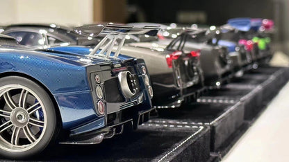 Adornos de modelo de coche de edición limitada Pagani Zonda 760 a escala 1/18 HH MODEL