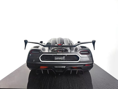Frontiart 1/8 Koenigsegg Agera RS Draken Black Carbon Limited Edition Car Model Ornaments