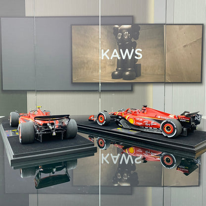 looksmart 1/18 Ferrari SF-24 2024 Saudi Grand Prix F1 third place No. 16 Leclerc