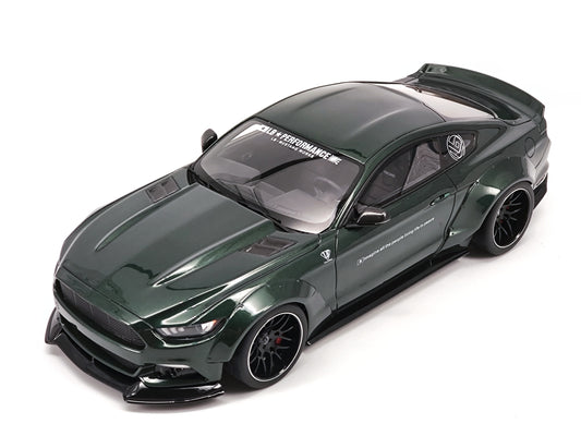 GT SPIRIT 1/18 Ford Mustang lbwk dark green simulation car model ornaments GT838