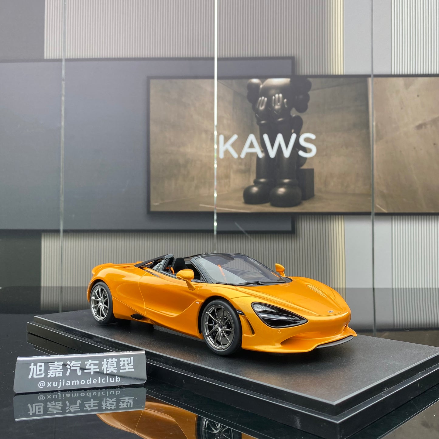 GT spirit 1/18 McLaren 750S convertible sports car simulation car model ornaments GT488