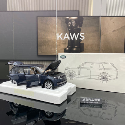 LCD 1/18 Land Rover Range Rover 2024 extended limited edition alloy full-open simulation car model gift