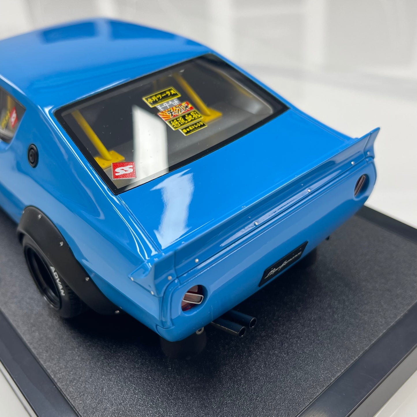 OTTO 1/18 Nissan Skyline 2000 GT-R (KPGC110) by LB-Works - Blue (OT1210)
