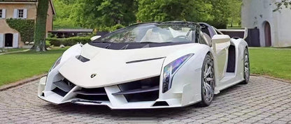 Modelo HH 1/18 Lamborghini Veneno Roadster modelo de coche simulado