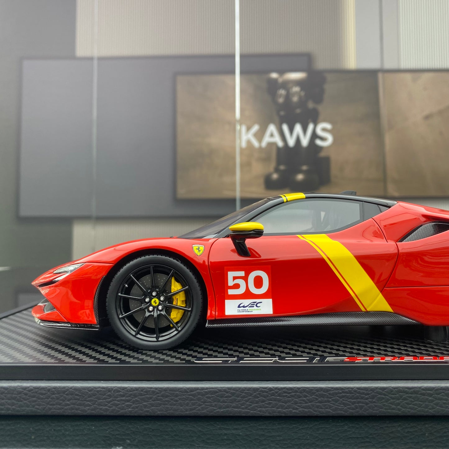 BBR 1/18 Ferrari SF90 Stradale Le Mans Red Limited Edition Car Model