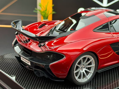 DM 1:18 McLaren P1 Metallic Red Limited Edition of 5 DDJ077