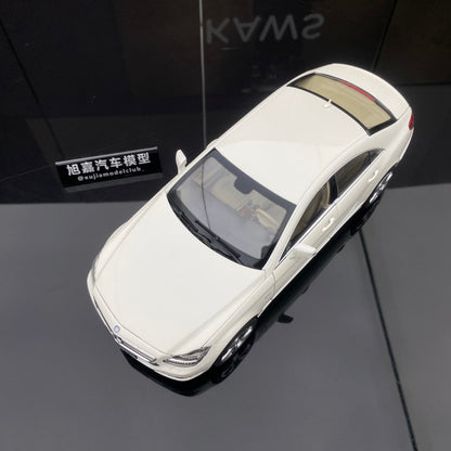 NOREV 1/18 Mercedes-Benz CLS Coupe 2011 Alloy Fully Open White Simulation Car Model Ornament
