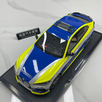OTTO 1/18 BMW AC Schnitzer ACS4 Polizei 2022 (Blue & Silver Livery) OT1205