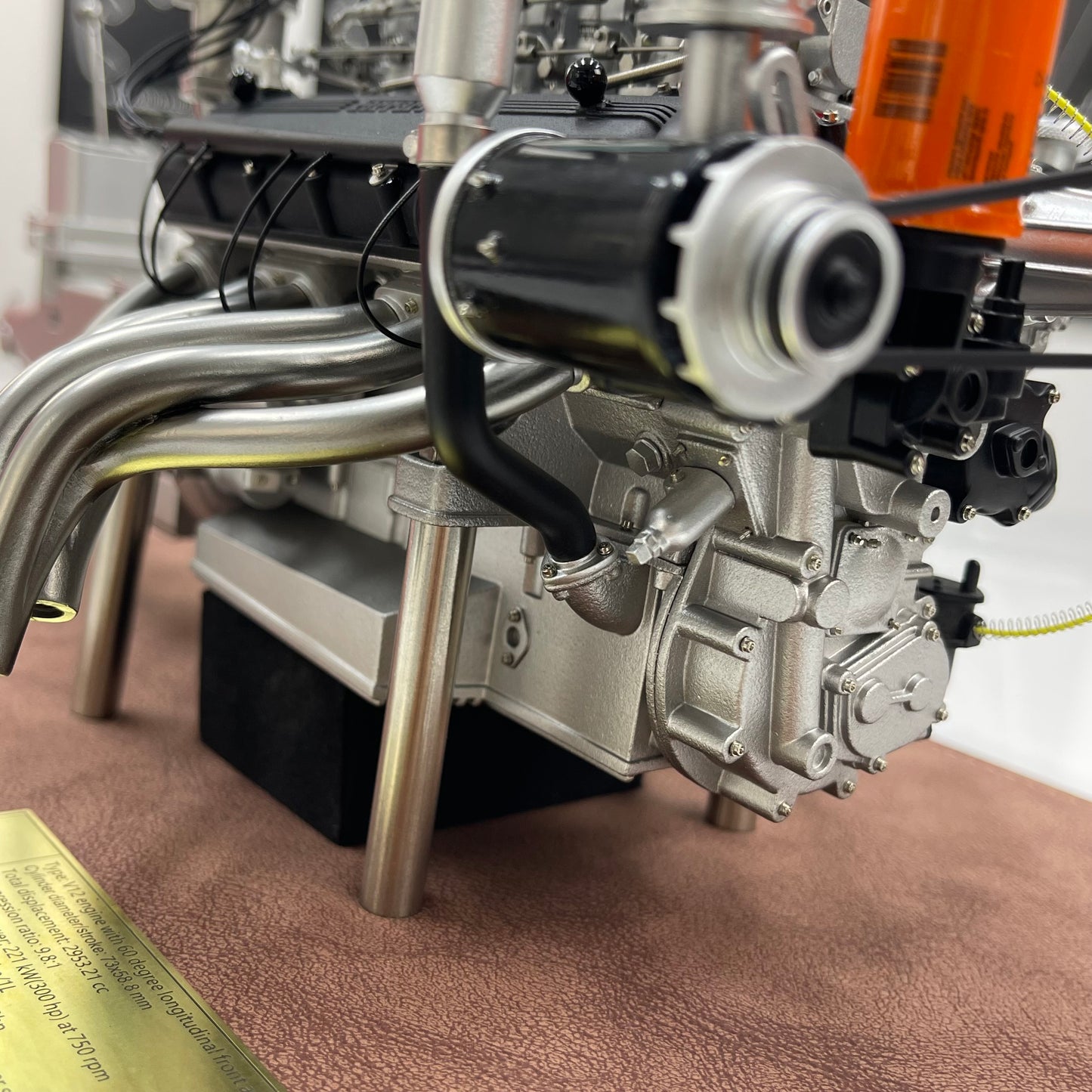 First Model 1/6 Ferrari 250 GTO Engine (Grey) FM06002