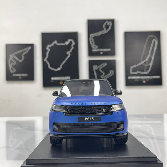 GT Spirit 1/18 Land Rover Range Rover P615 SV Blue GT540
