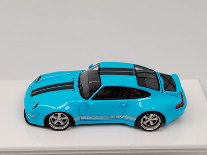 SCM 1/43 Porsche Gunther Werks Limited Edition Simulation Car Model Ornaments