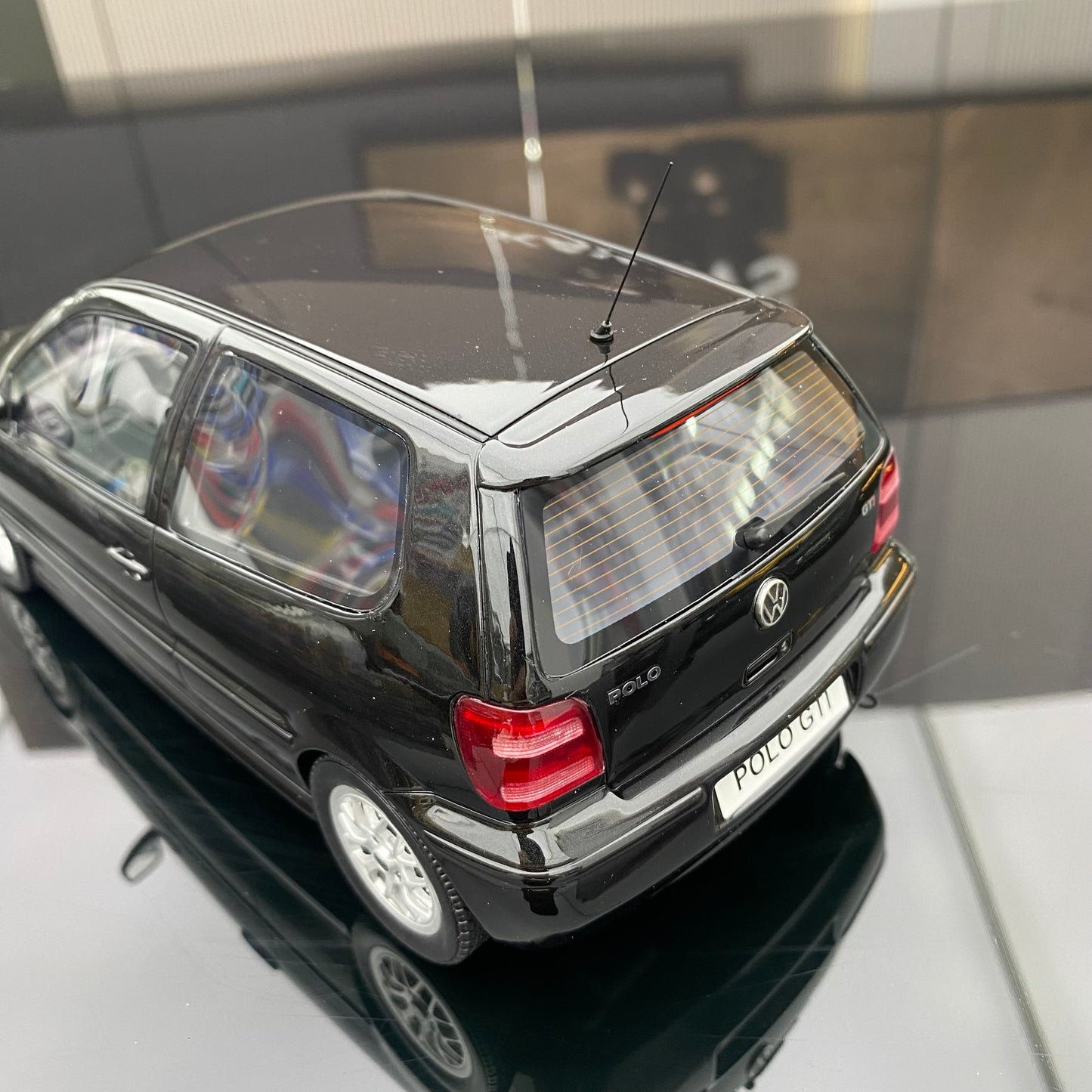 OTTO 1/18 Volkswagen VW Golf POLO N GTI LA7W black resin car model