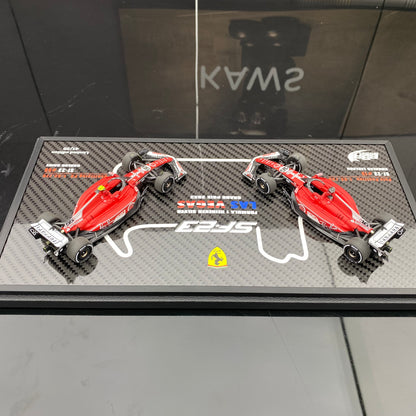 BBR 1/43 Ferrari SF-23 Las Vegas Grand Prix LAS VEGAS double car special painting