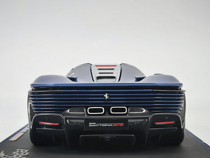 BBR 1/18 Ferrari sp3 Abu Dhabi Blue Limited Edition Car Model P18214F