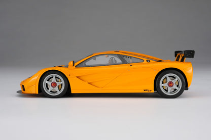 Amalgam 1/18 McLaren F1LM yellow simulation car model birthday gift ornament