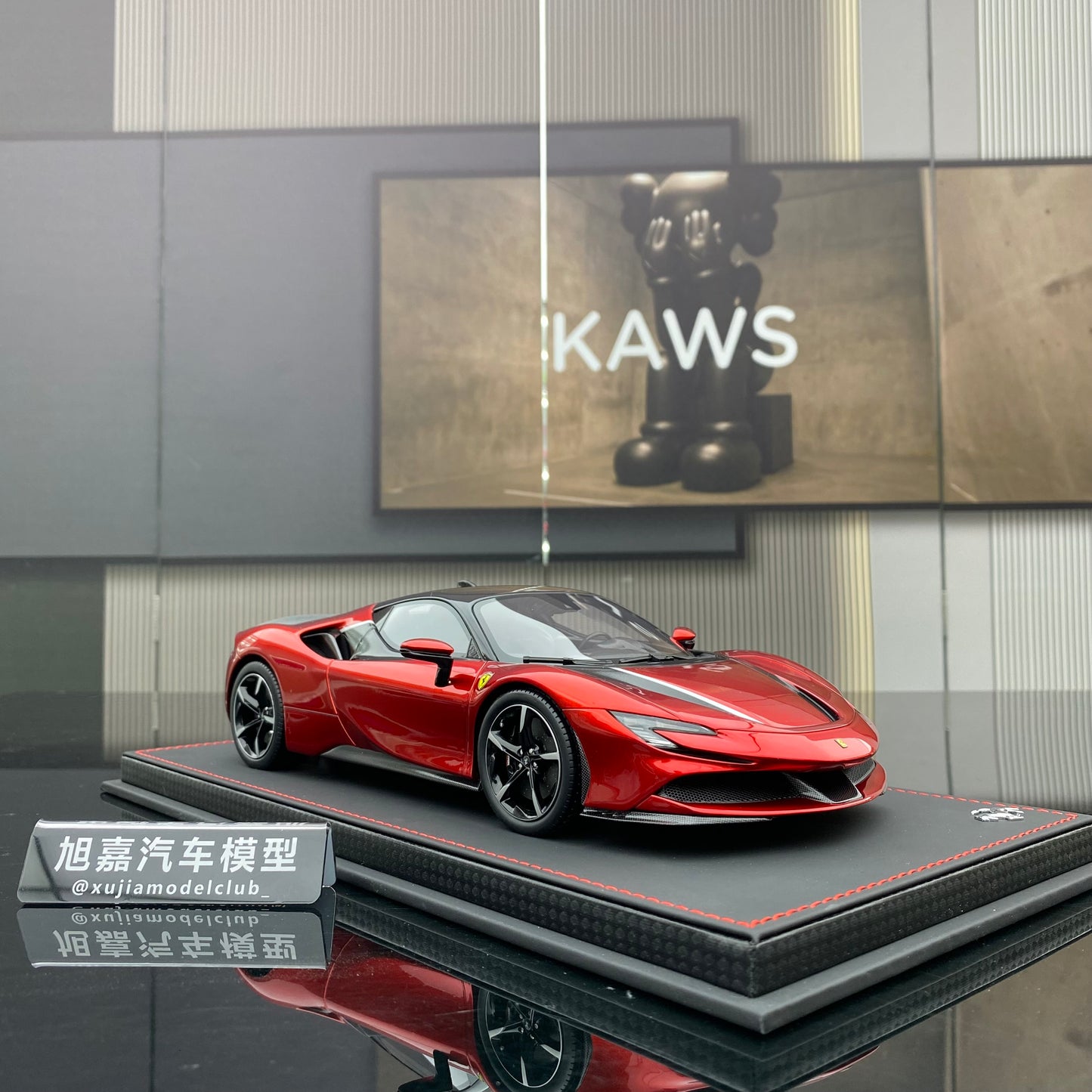 BBR 1/18 Ferrari SF90 Limited Edition Car Model Collection Ornaments