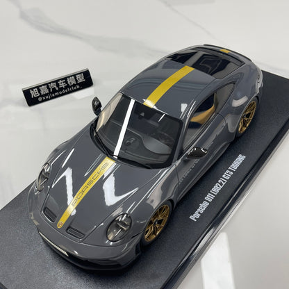 GT Spirit 1/18 Porsche 911 [992.2] GT3 Touring Grey GT577