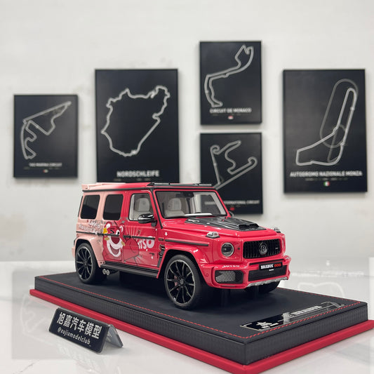 BBA Model 1/18 Brabus G800 "Lotso" (Strawberry Bear) BBA083