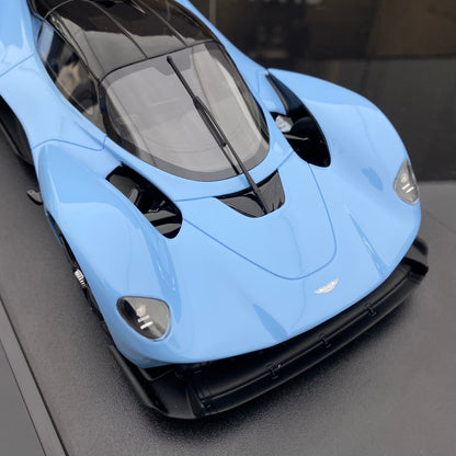 GT Spirit 1/18 Aston Martin VALKYRIE Blue Resin Simulation Car Model Ornaments