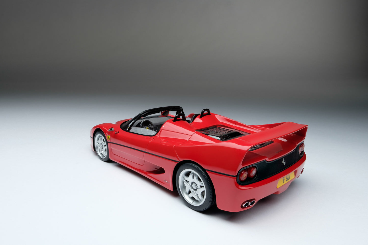 Amalgam 1/18 Ferrari F50 convertible high-end simulation car model ornaments