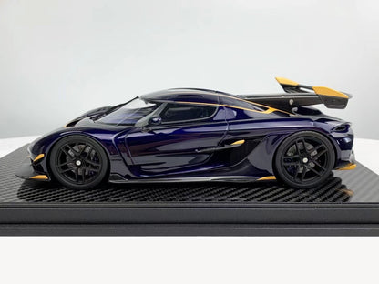 pre-sell Frontiart 1/18 Koenigsegg Jesko Blueberry Candy FA Limited Edition Simulation Car Model Ornament